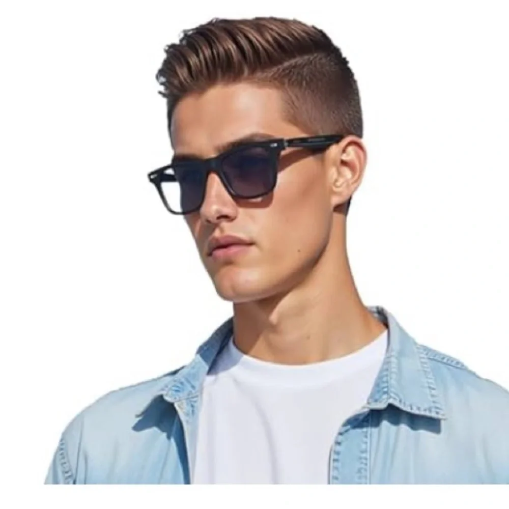 NIB- Handsfree Phone  DMES AI SMART SUNGLASSES Black frames, UV lens